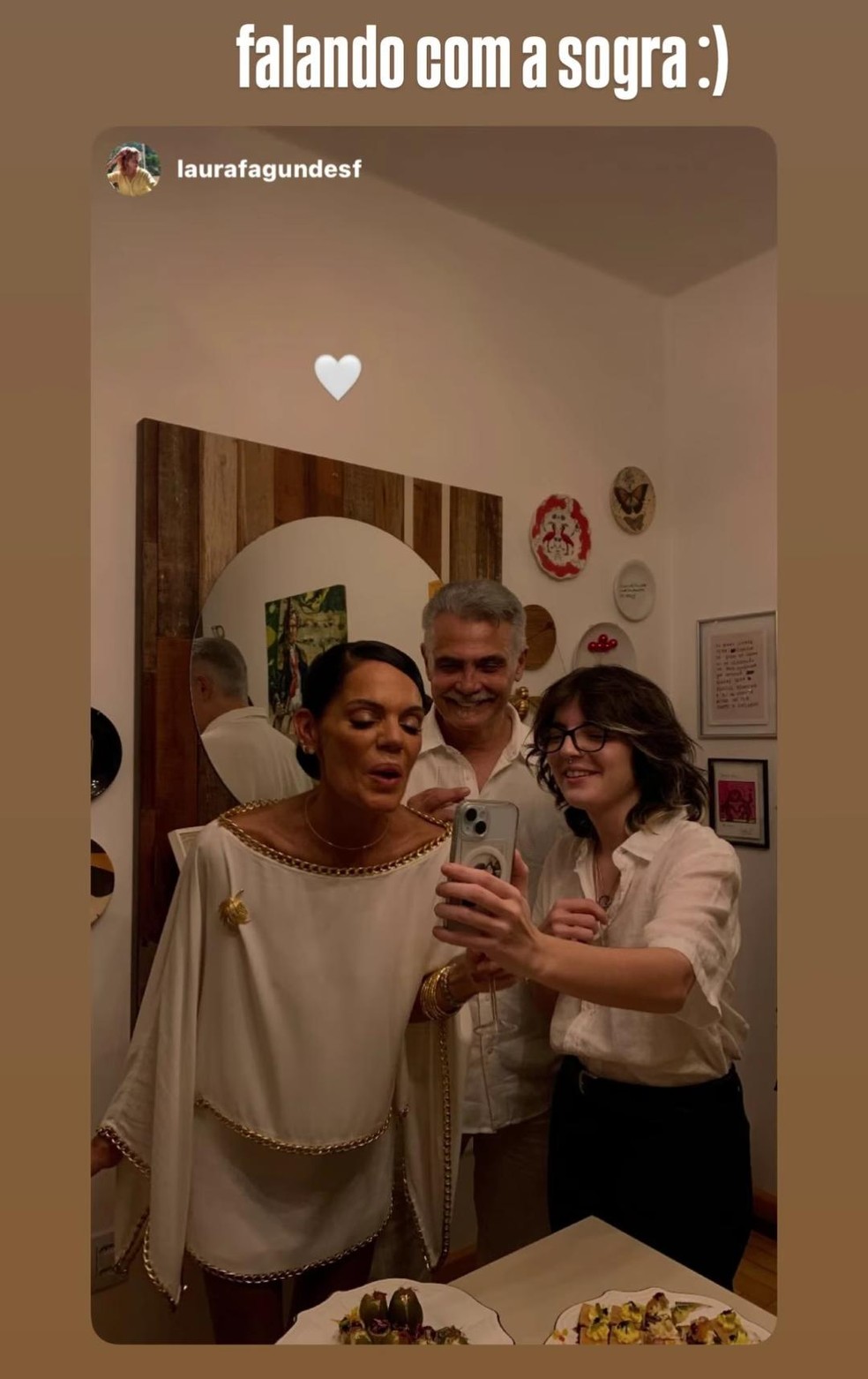 Casamento de Tarcísio Filho e Mocita Fagundes — Foto: reprodução/Instagram