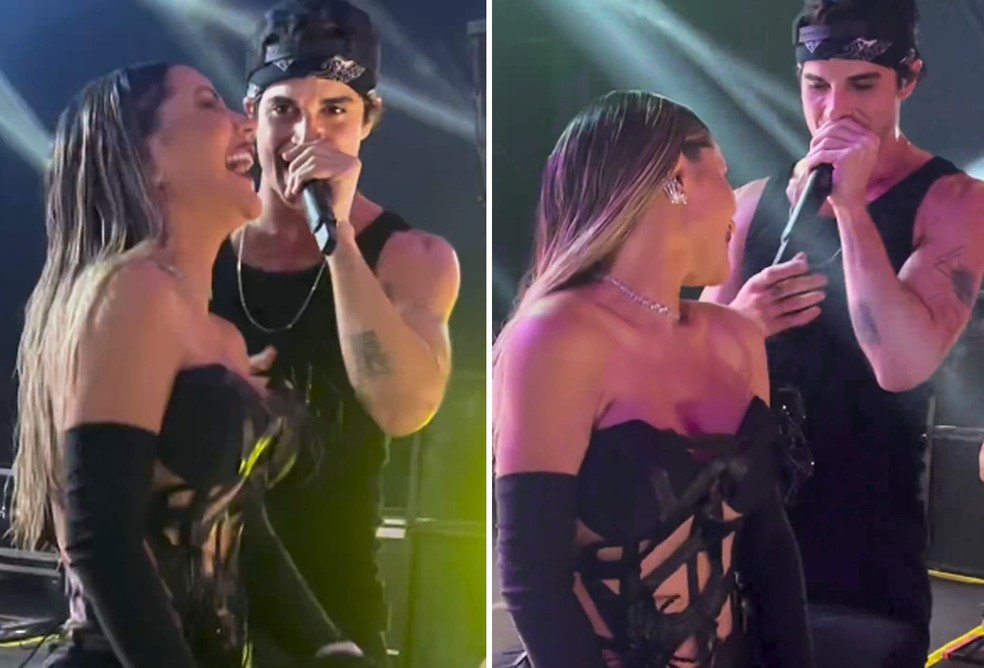 Fiuk canta música para Deolane Bezerra — Foto: Reprodução/Instagram