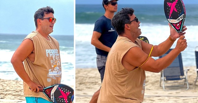 André Marques diz estar com 'quilinhos a mais' e treina no Recreio ...