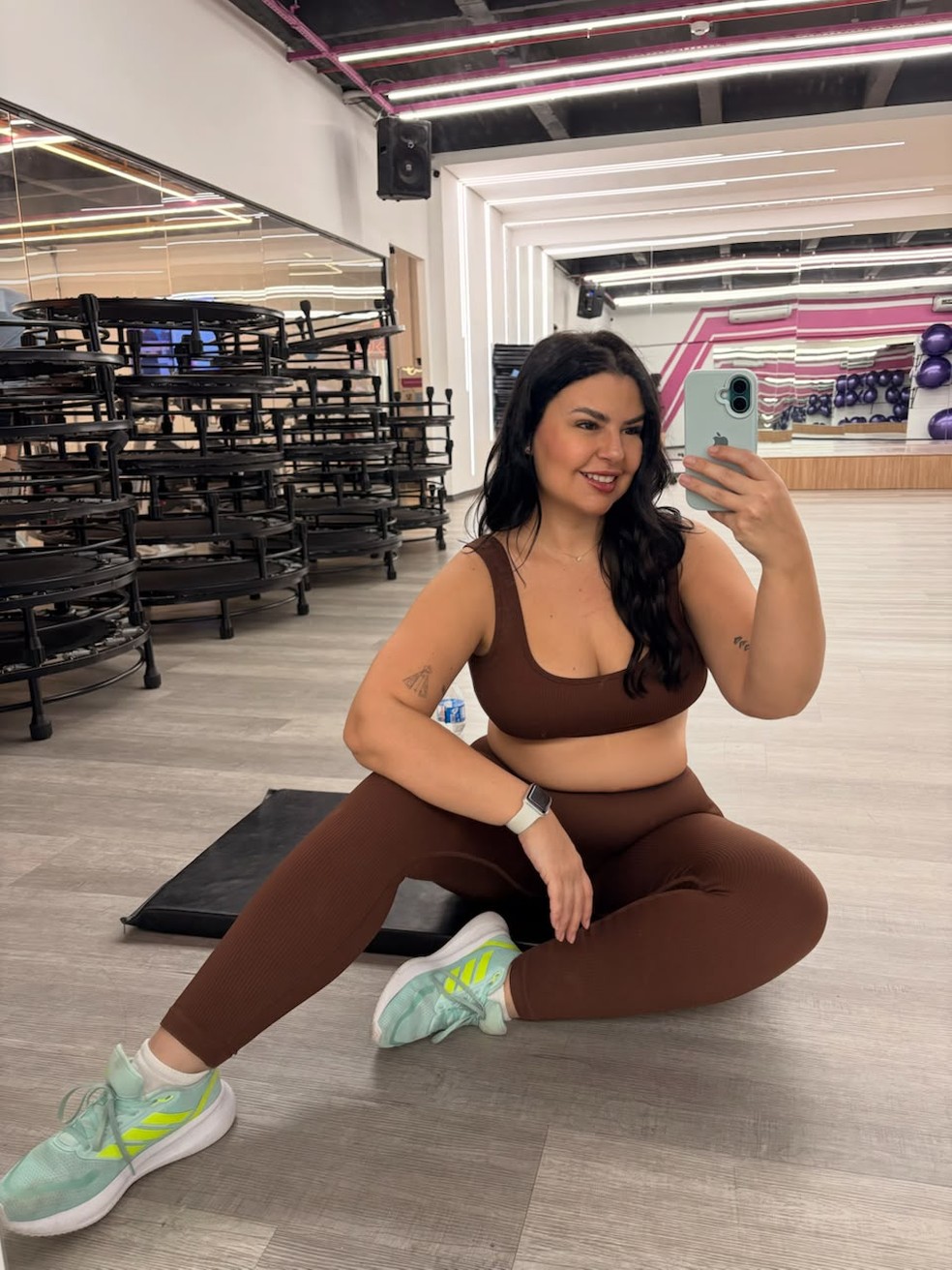 Gabi Sálvi depois de eliminar 21 kg — Foto: Divulgação