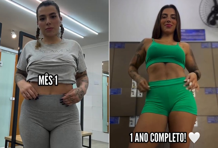 O antes e depois de Petra Mattar