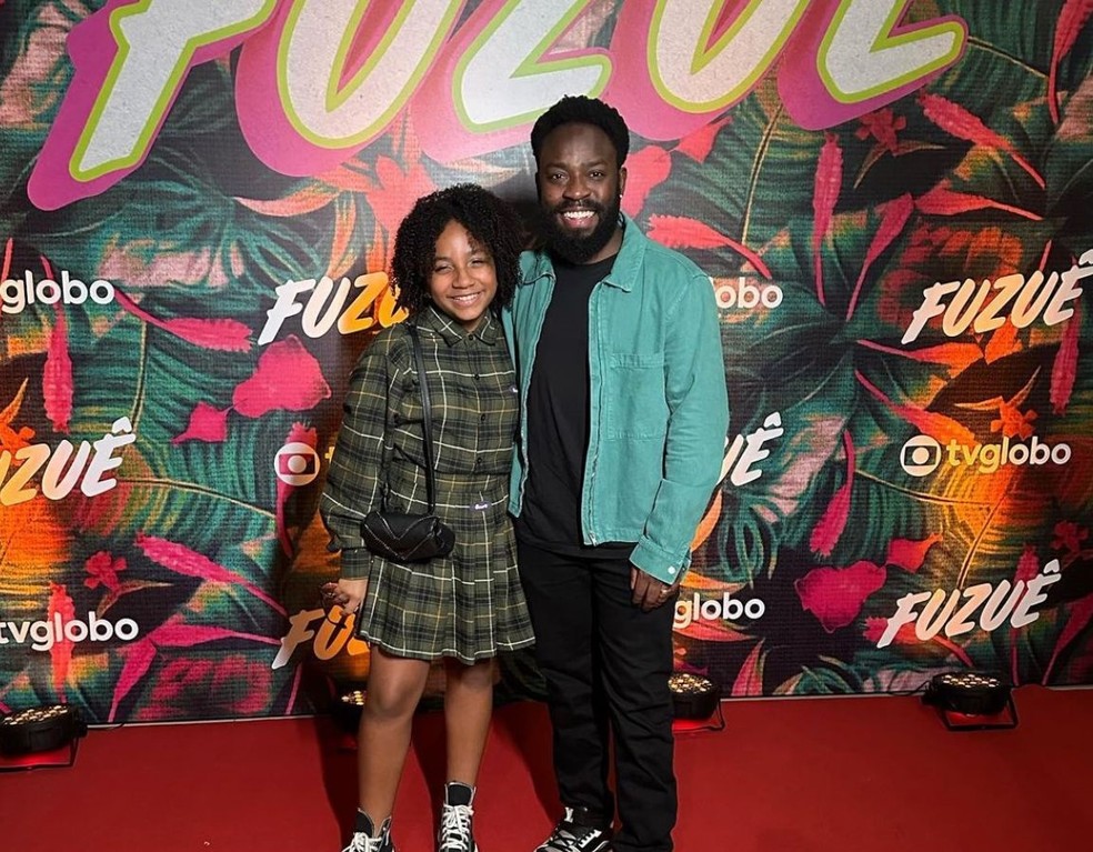 Maria Flor e Douglas Silva — Foto: Reprodução/Instagram