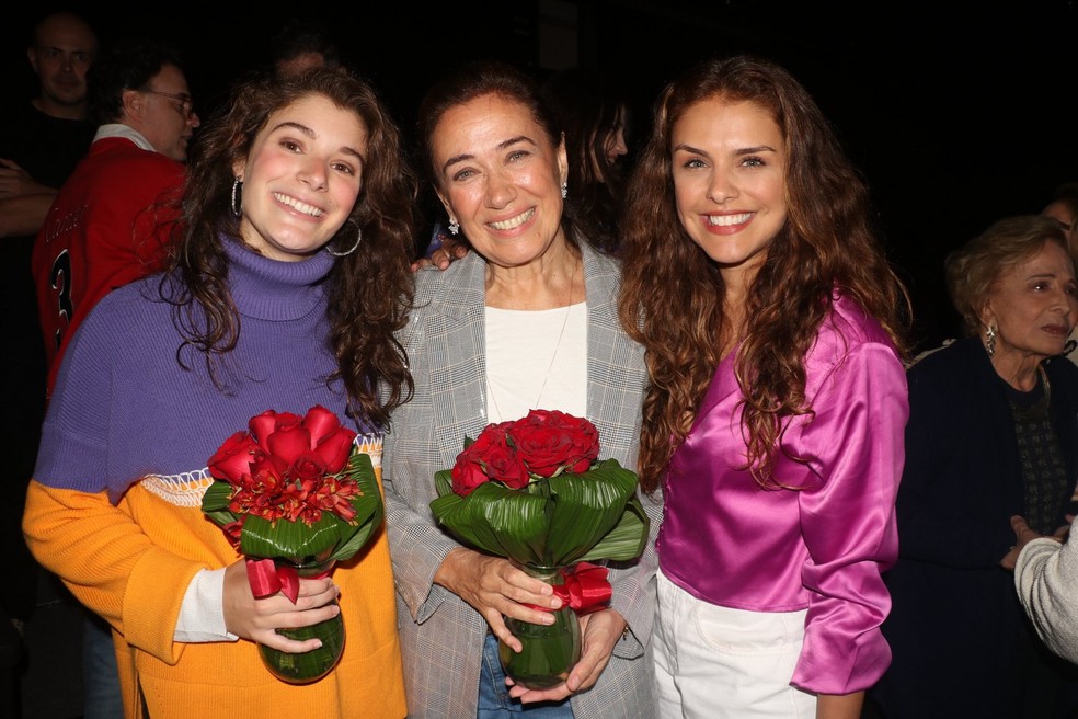 Giulia Bertolli, Lília Cabral e Paloma Bernardi — Foto: Rogério Fidalgo / AgNews