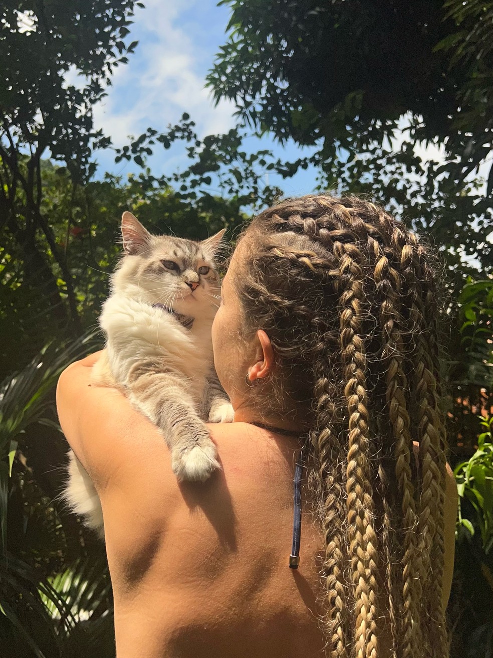 Leandro Soares faz homenagem para Lua Blanco — Foto: Reprodução/Instagram