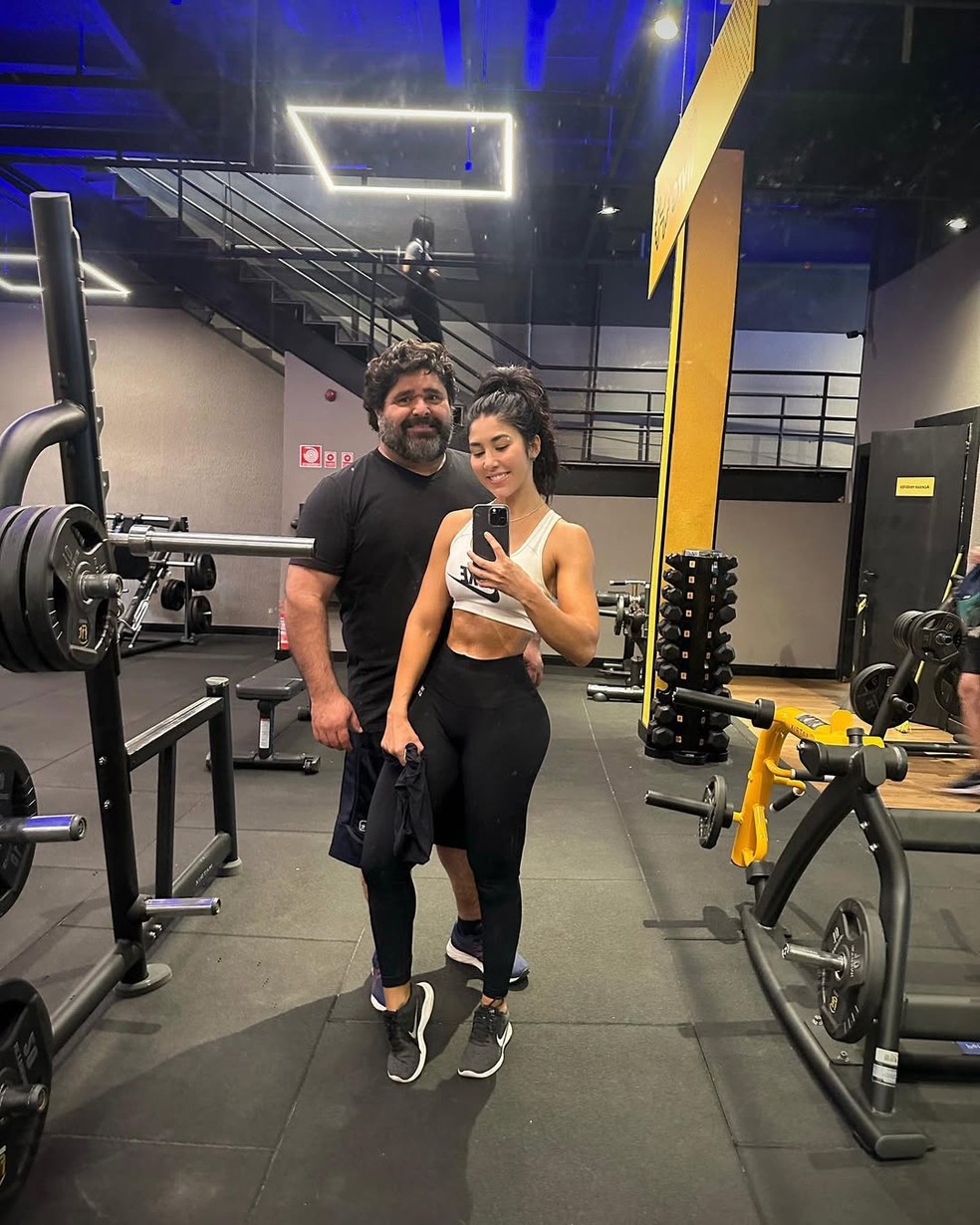 Fabiano Menotti e Gaby Menotti — Foto: Reprodução/Instagram