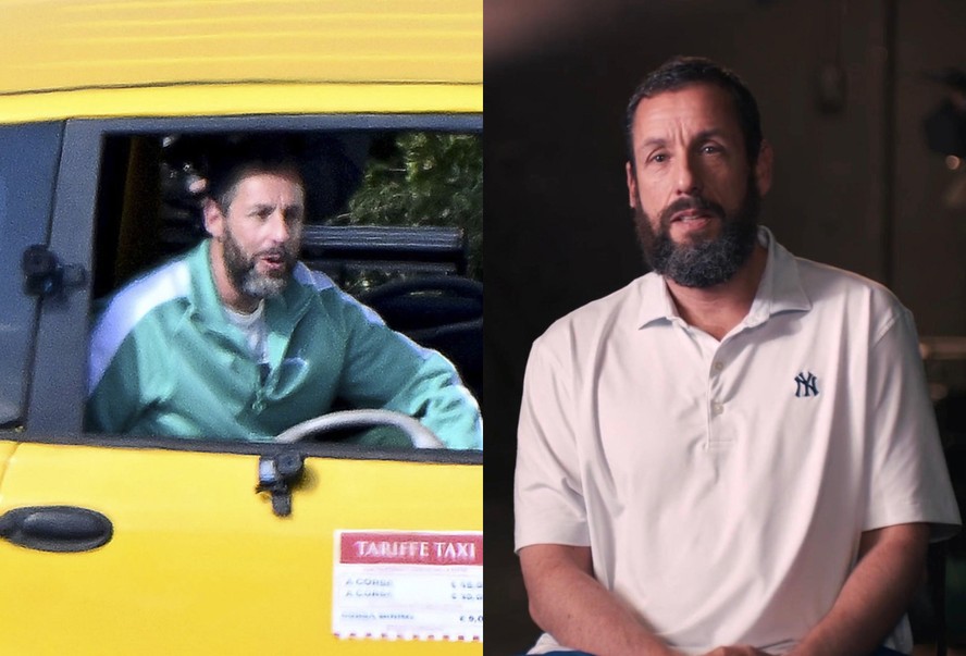 Adam Sandler grava cena em praia de nudismo na Itália