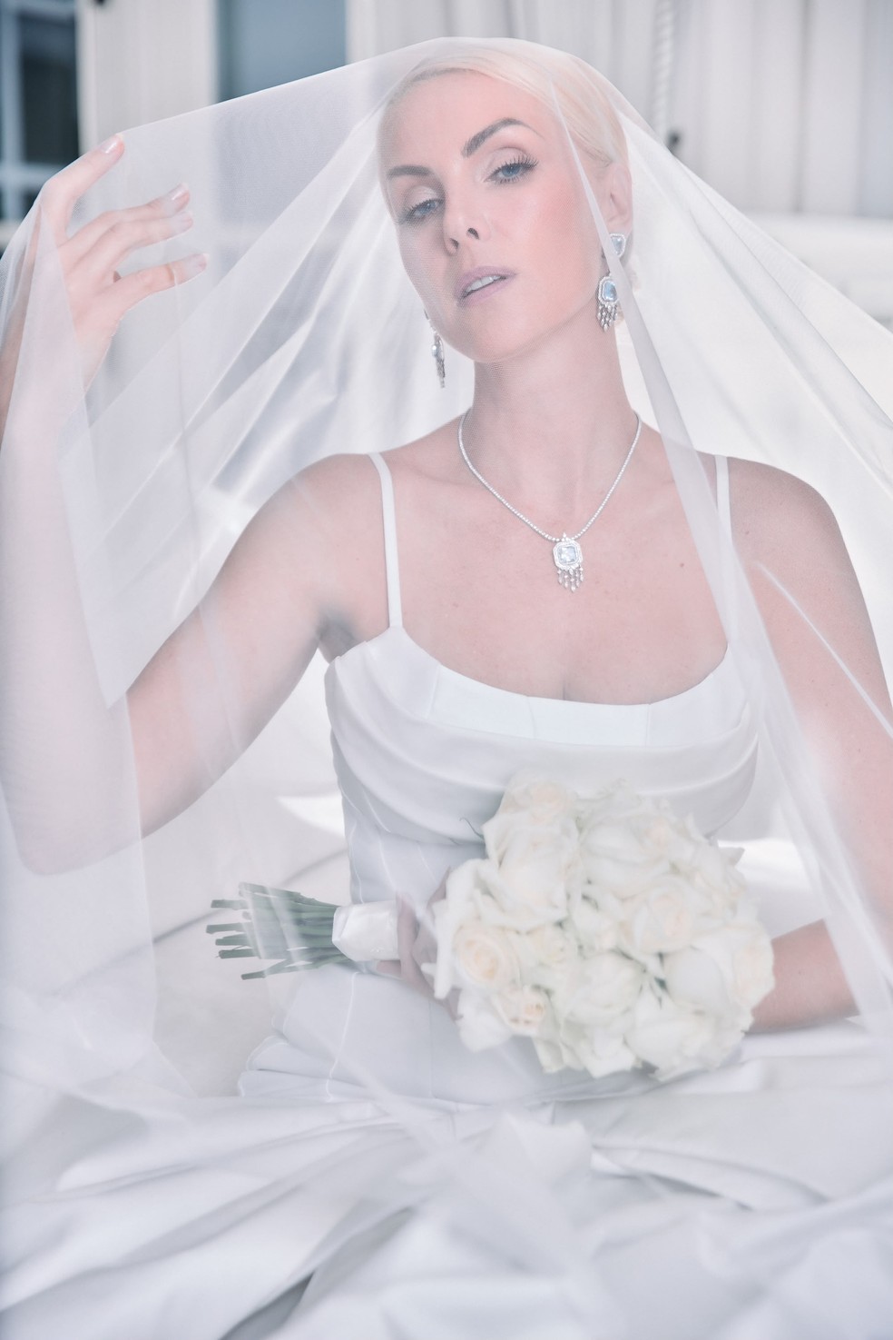 Ana Hickmann para o casamento com Edu Guedes — Foto: @leofaria