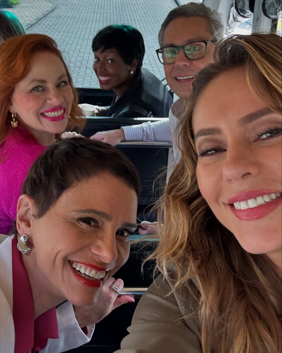 Paolla Oliveira compartilha imagens dos bastidores de 'Vale Tudo' — Foto: Reprodução/ Instagram