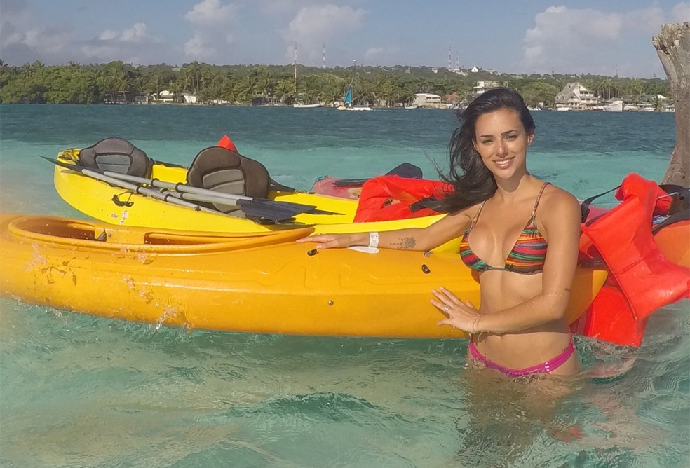 Bruna Biancardi em 2016, antes de romance com Neymar — Foto: Reprodução/Instagram