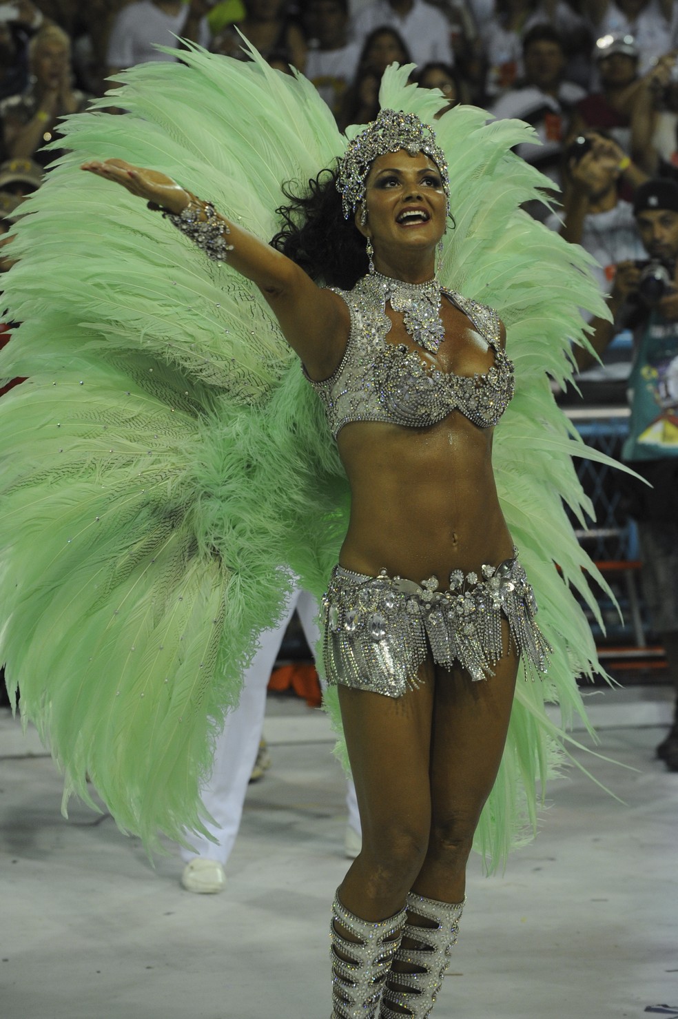 Luiza Brunet em 2010 — Foto: Getty