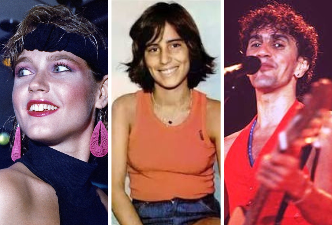 Sem filtro de IA: veja como os famosos realmente eram nos anos 80