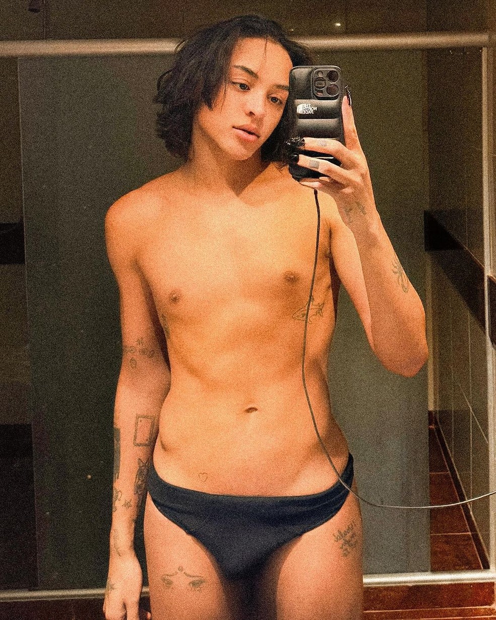 Pabllo Vittar posa 'ao natural' em meio &agrave; shows do Carnaval &mdash; Foto: Reprodu&ccedil;&atilde;o/Instagram