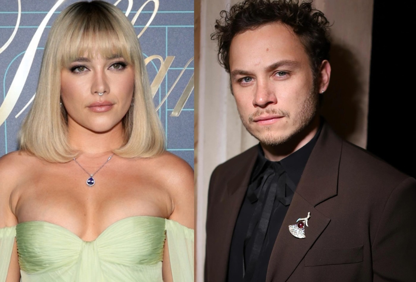 Florence Pugh faz raro comentário sobre seu namoro com ator de 'Peaky Blinders': 'Não quero ser um segredo'