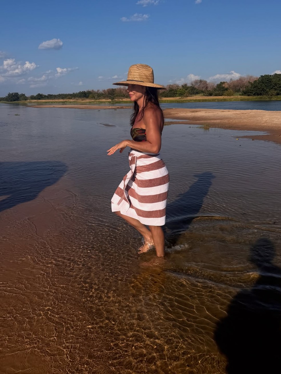 Ivete Sangalo abriu álbum de praia — Foto: Reprodução/Instagram