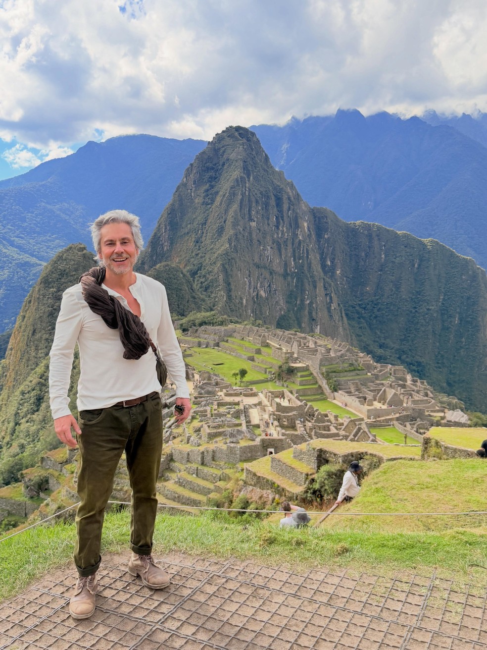 Conheça o roteiro de luxo de Alexandre Nero pelo Peru — Foto: Reprodução/Instagram