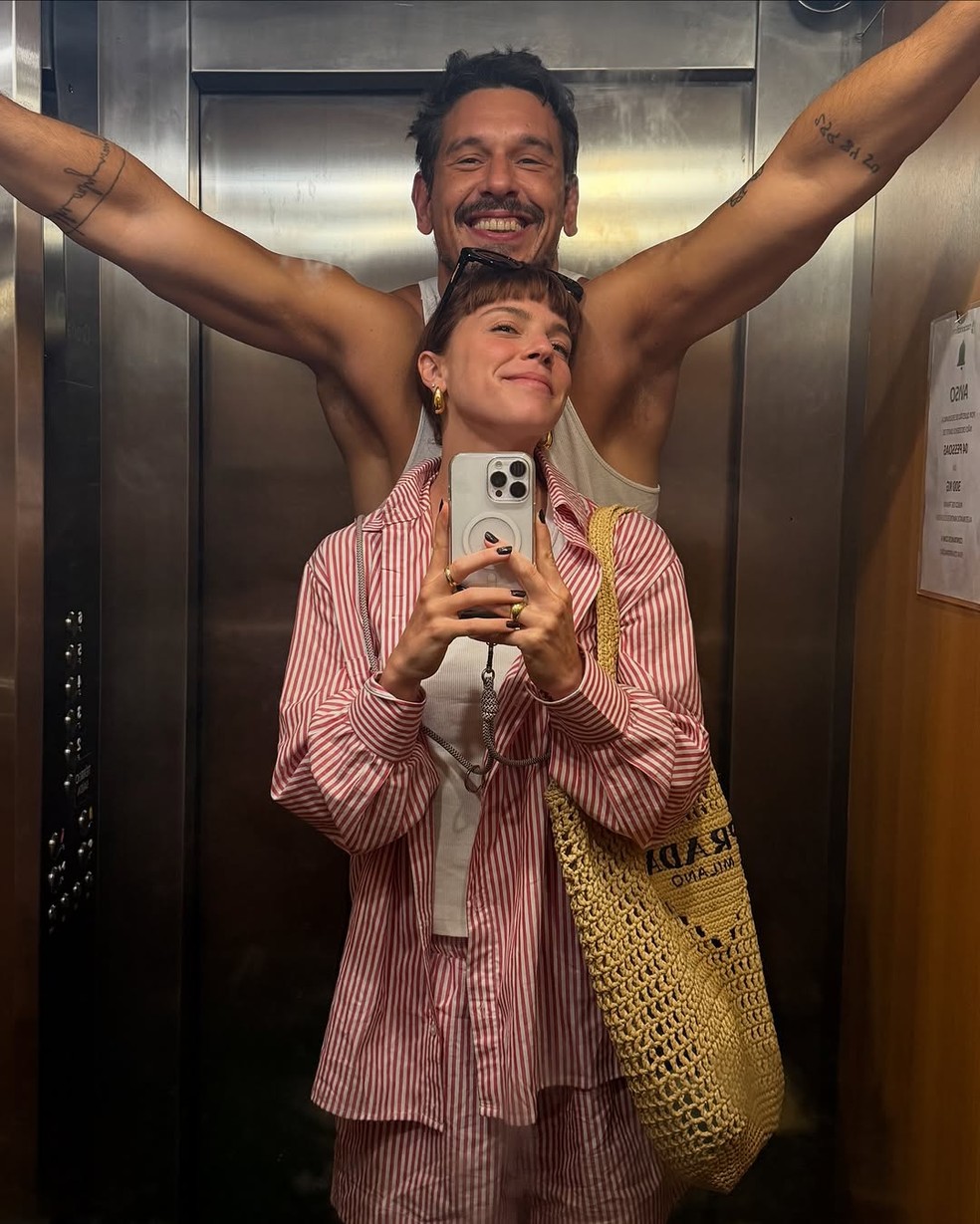 Alice Wegmann e Jo&atilde;o Vicente de Castro &mdash; Foto: Reprodu&ccedil;&atilde;o/Instagram