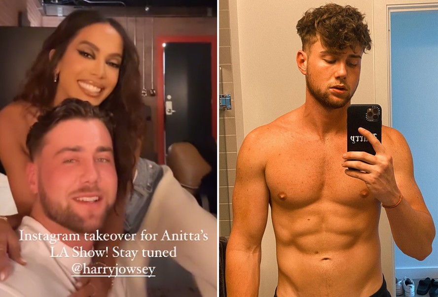 Harry Jowsey, que 'invadiu' Instagram de Anitta, é muso do OnlyFans e
