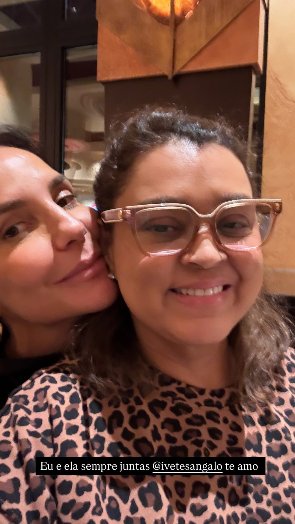 Ivete Sangalo e Preta Gil — Foto: Reprodução/Instagram