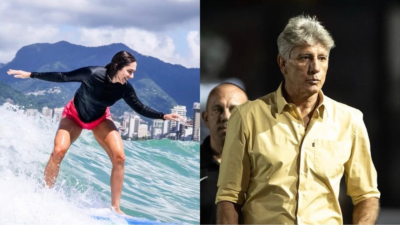 Carol Portaluppi leva bronca de Renato Gaúcho e revela fobia do pai: 'Morre de medo'