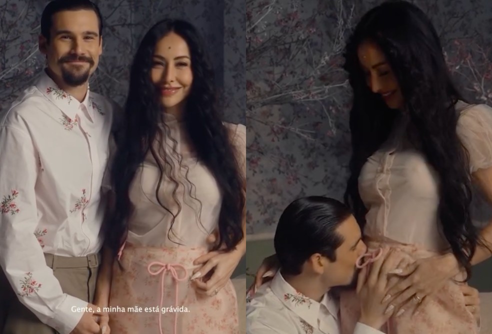 Sabrina Sato anuncia gravidez de Nicolas Prattes: 'O nosso amor chamou e floresceu' — Foto: Reprodução/Instagram