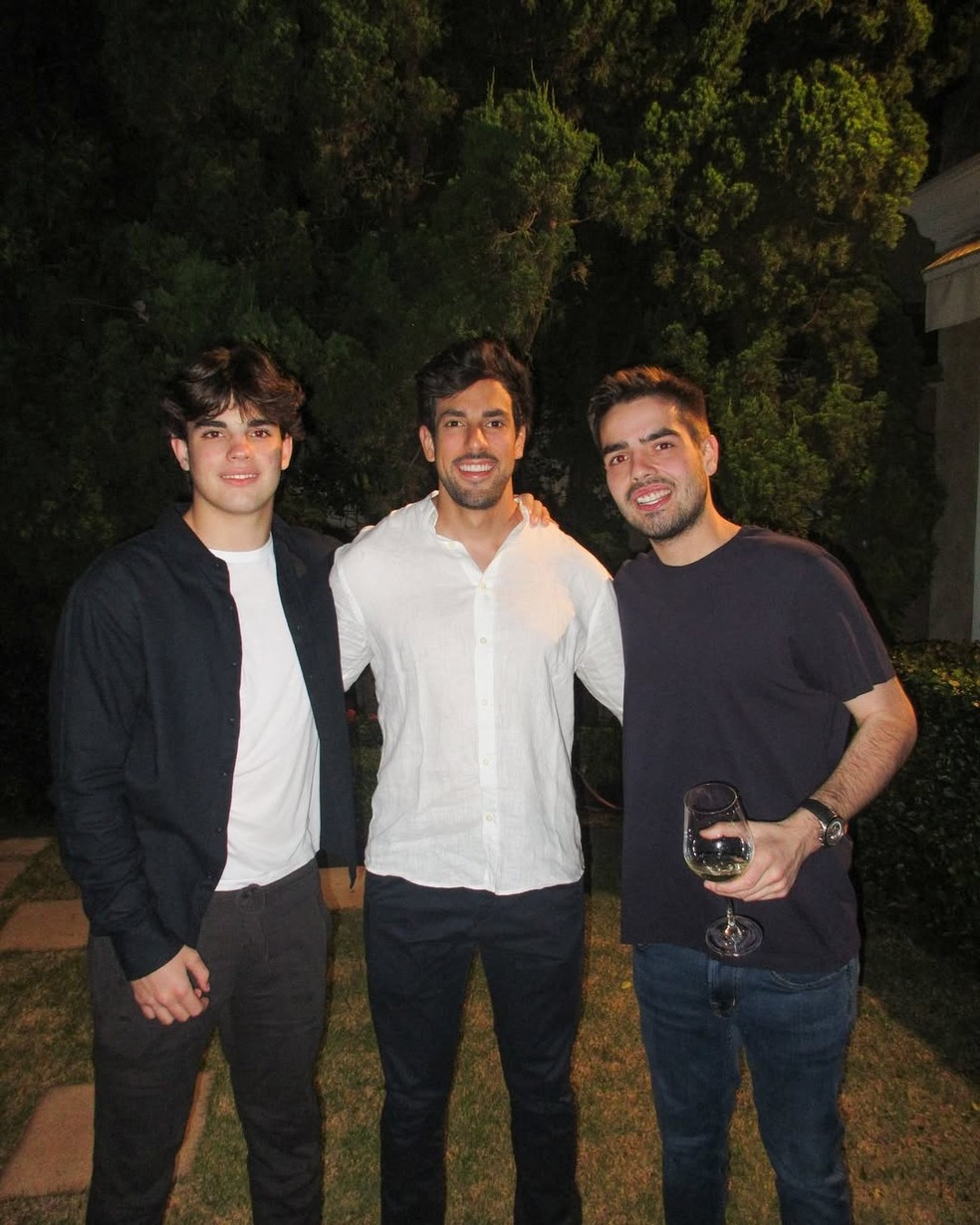 Rodrigo, Julio e João — Foto: Reprodução/Instagram