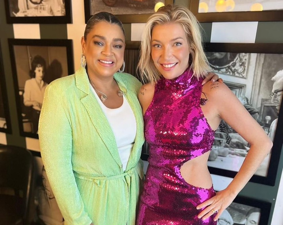 As cantoras Preta Gil e Luiza Possi são primas — Foto: Reprodução/Instagram