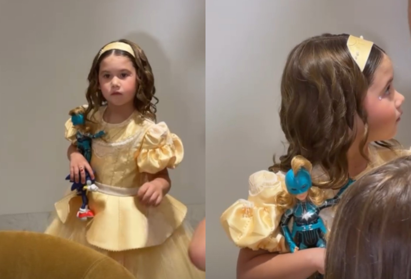 Maria Flor, filha de Virginia e Zé Felipe, ganha festão luxuoso de 4 anos com tema Rapunzel; FOTOS