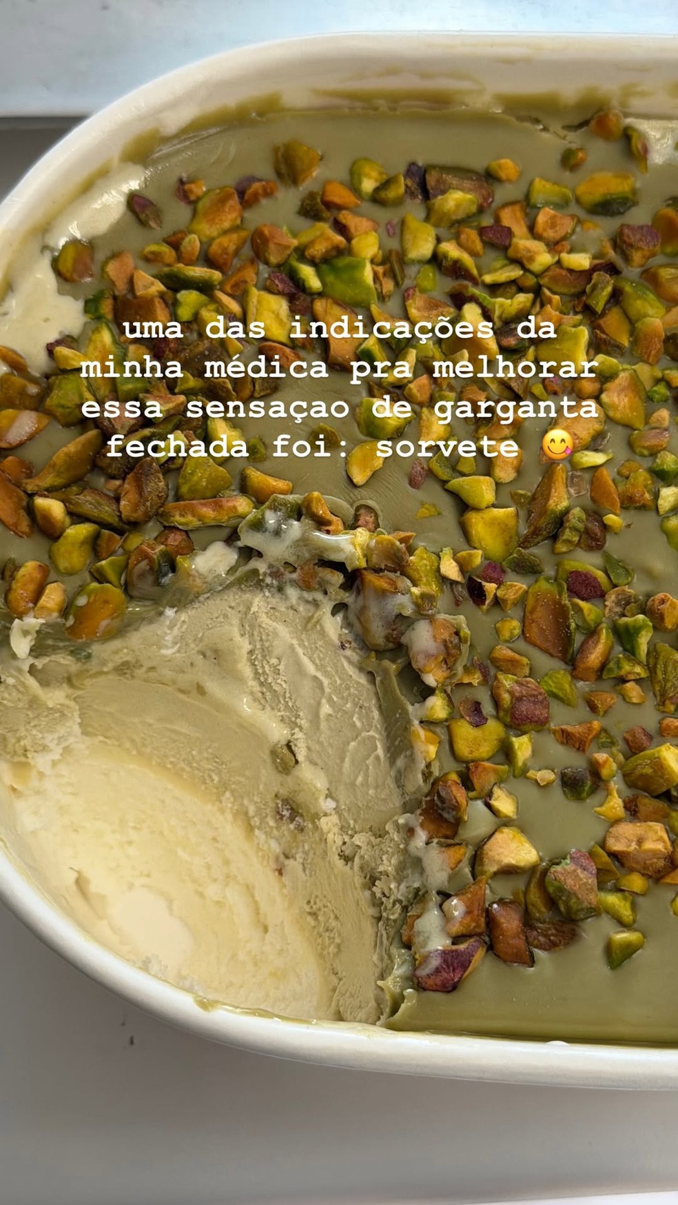Story de Bruna Furlan — Foto: Reprodução/Instagram