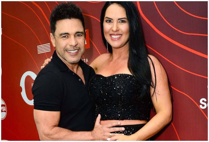 Graciele Lacerda e Zezé Di Camargo