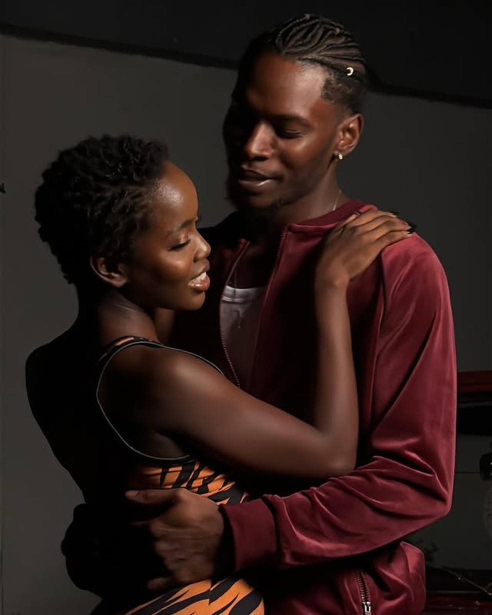 Clara Moneke e Breno Ferreira — Foto: Reprodução/Instagram