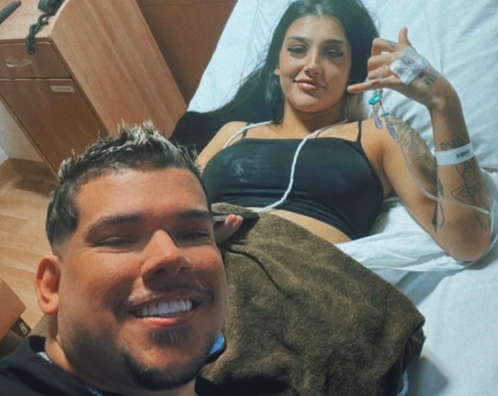 DJ Buarque deixa de seguir Bia Miranda após visita de Gato Preto em hospital:  'Arrependimento chega'