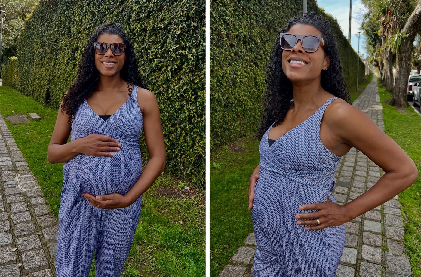 Grávida aos 40 anos, ex-jogadora de vôlei Fernanda Garay mostra nova silhueta