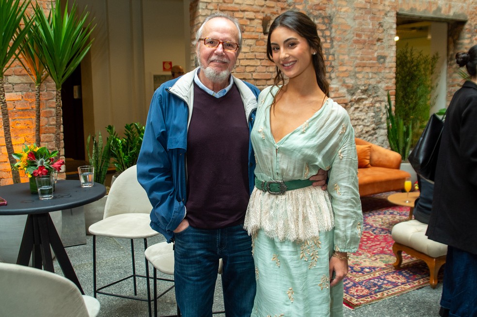Tato Gabus Mendes e Luiza Gabus Mendes — Foto: Eduardo Martins/BrazilNews