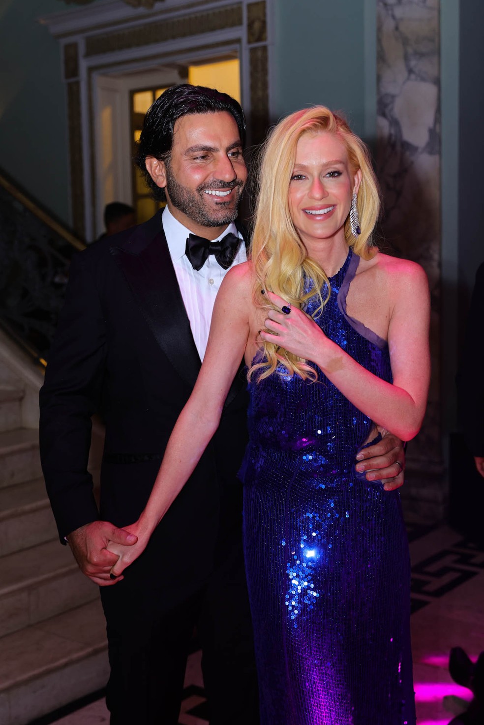 Marina Ruy Barbosa com Abdul Fares — Foto: Manu Scarpa/Brazil News