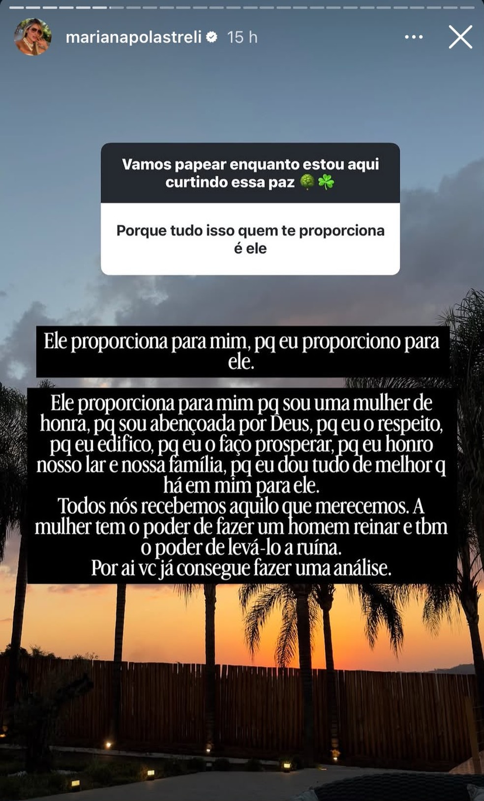 Post de Mariana Polastreli — Foto: Reprodução | Instagram
