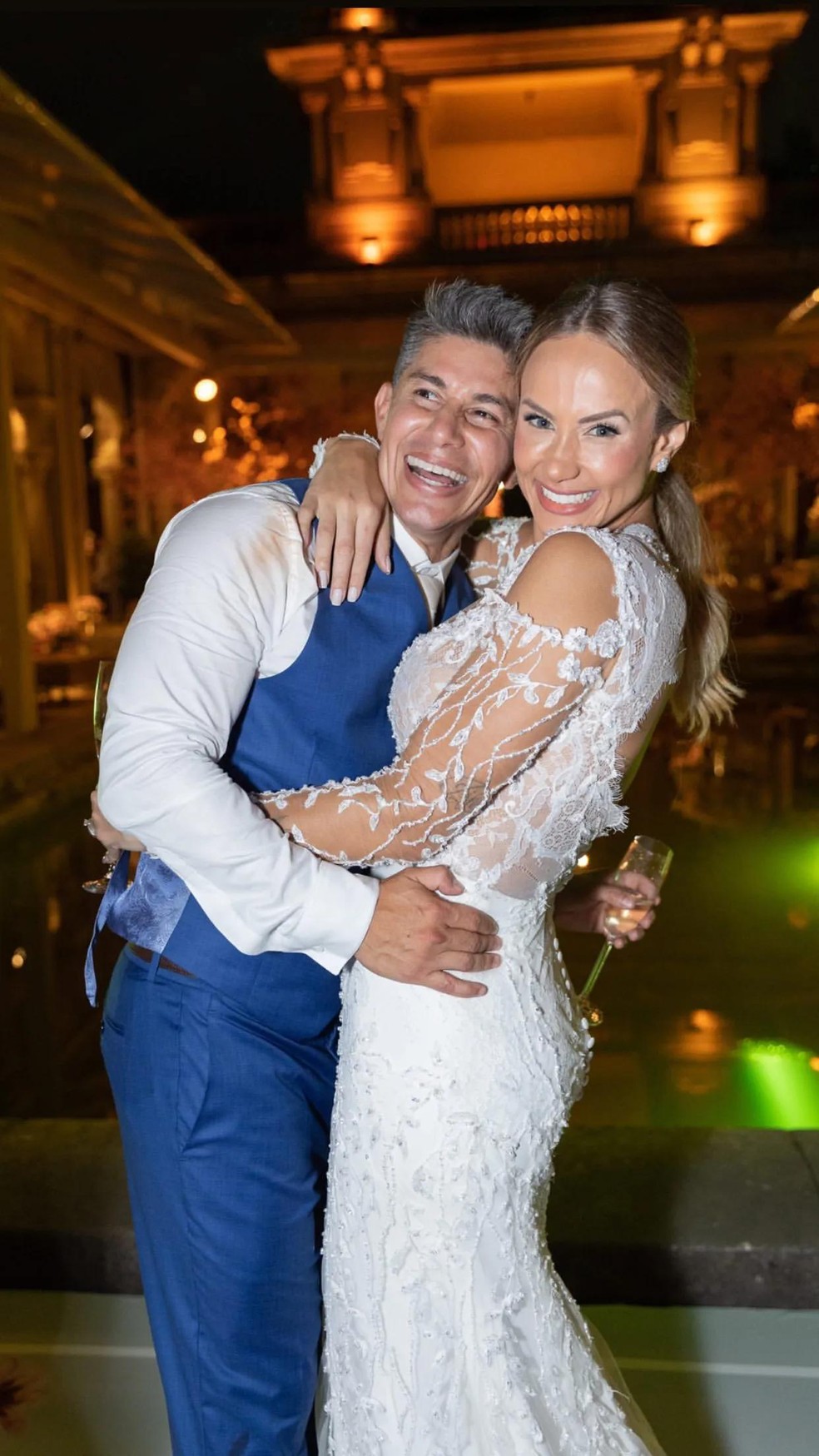 Dario Conca e Luiza Lara se casam no Rio (Foto: Reprodução Instagram) — Foto: Quem