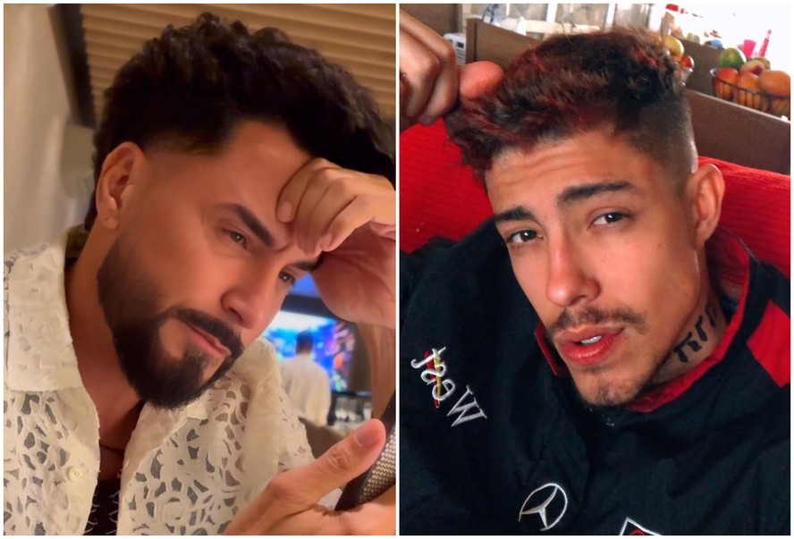 Latino e Guilherme Rocha