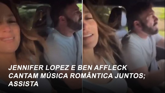Jennifer Lopez parabeniza Ben Affleck dividindo vídeo da intimidade do casal