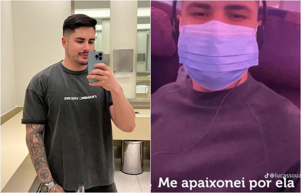 Lucas Souza faz publicação com suposta declaração para Jojo Todynho — Foto: Reprodução/ Instagram l Tiktok