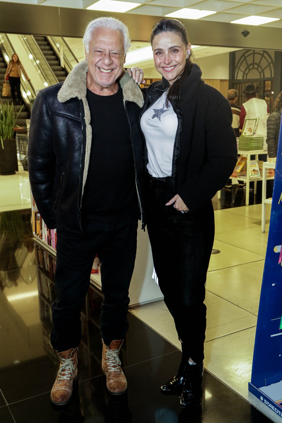 Antonio Fagundes e Alexandra Martins — Foto: Van Campos/AgNews