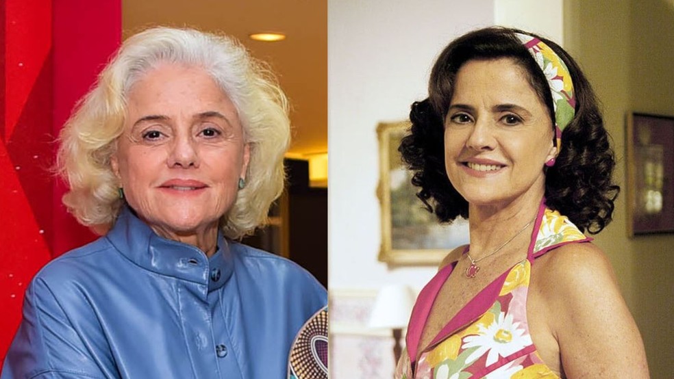 Marieta Severo foi Dona Nenê em 'A Grande Família' — Foto: AgNews e TV Globo