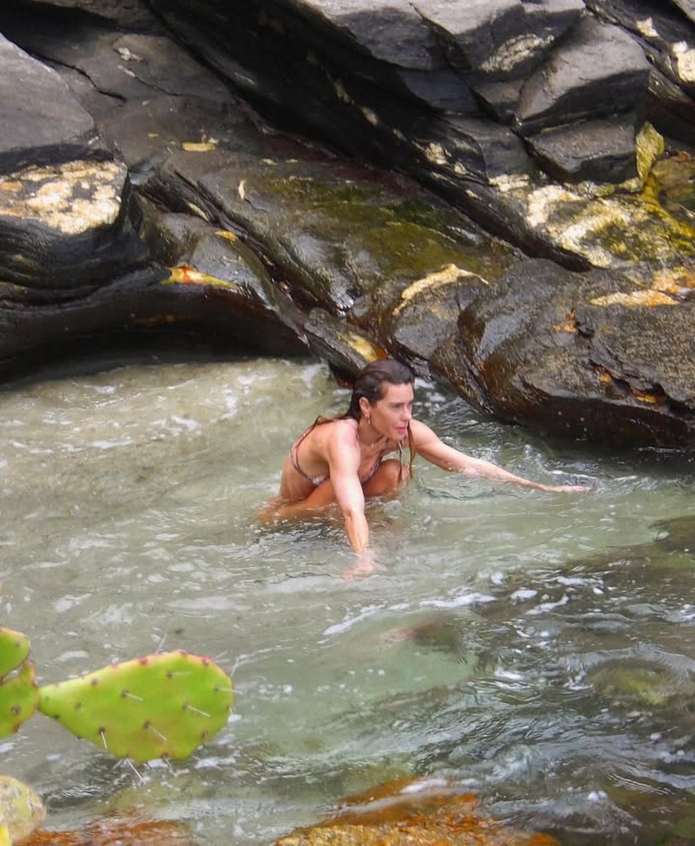 Carolina Dieckmmann em Búzios — Foto: Reprodução/Instagram