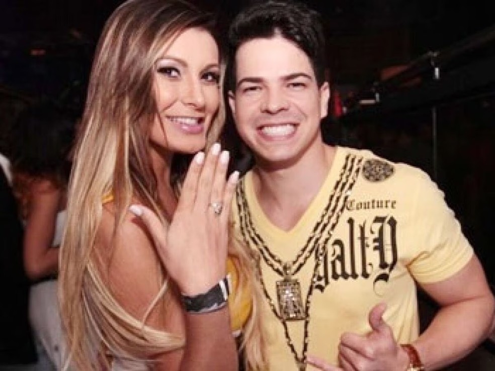Andressa Urach e Raffael Machado — Foto: Divulgação