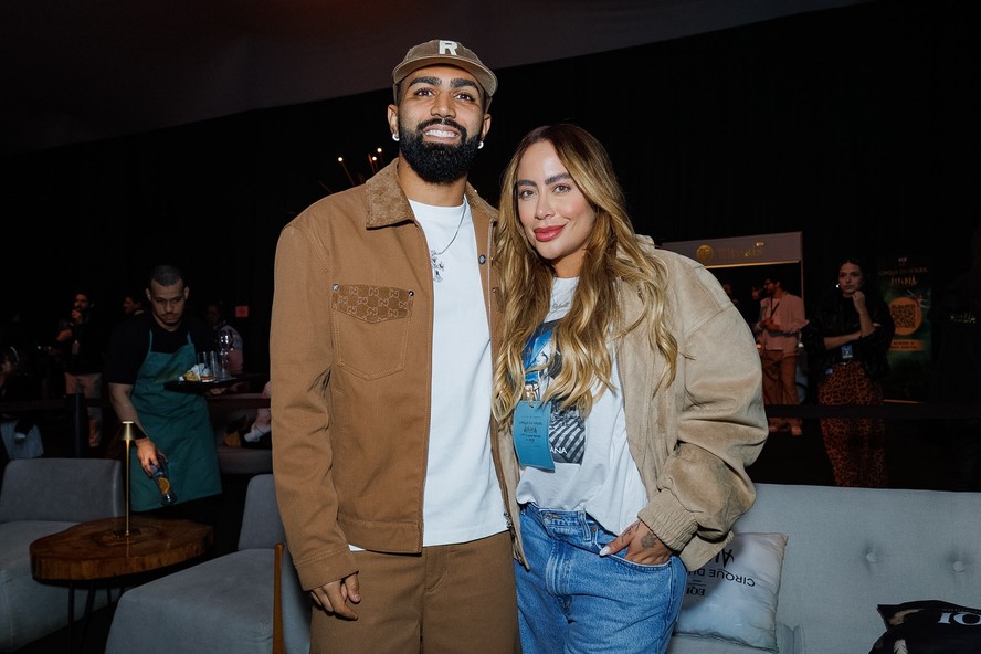 Gabigol e Rafaella Santos