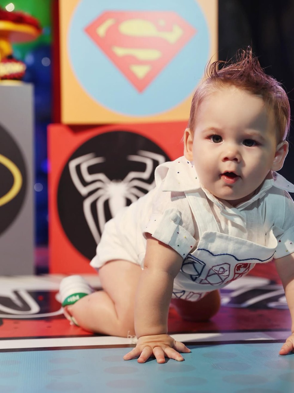 Virginia Fonseca mostrou a celebração de 8 meses de José Leonardo — Foto: Reprodução/Instagram