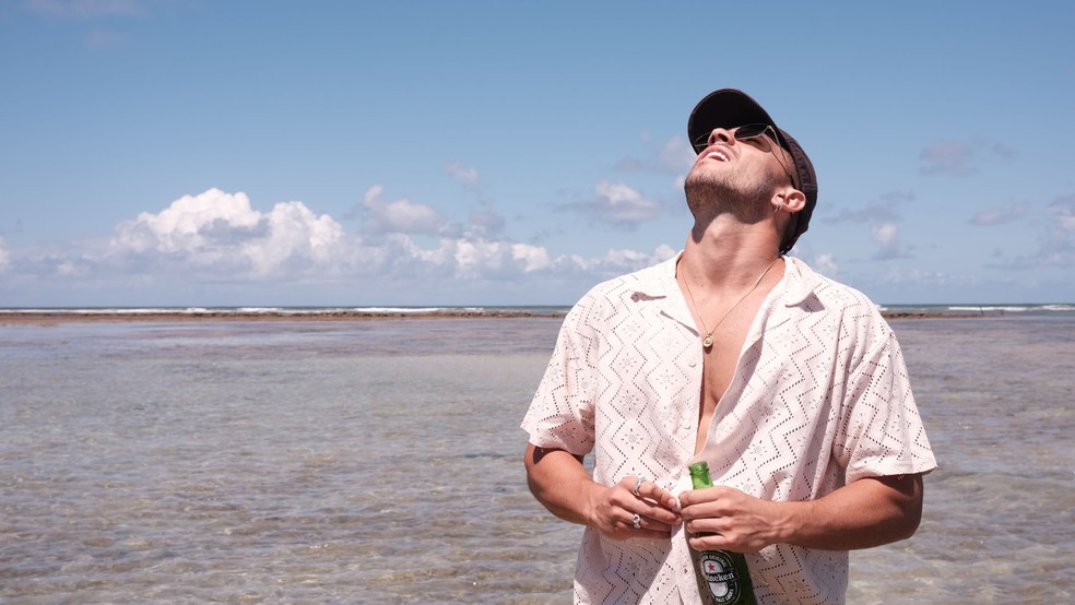 Jade Picon e André Lamoglia em viagem romântica a São Miguel dos Milagres, em Alagoas — Foto: Reprodução/Instagram