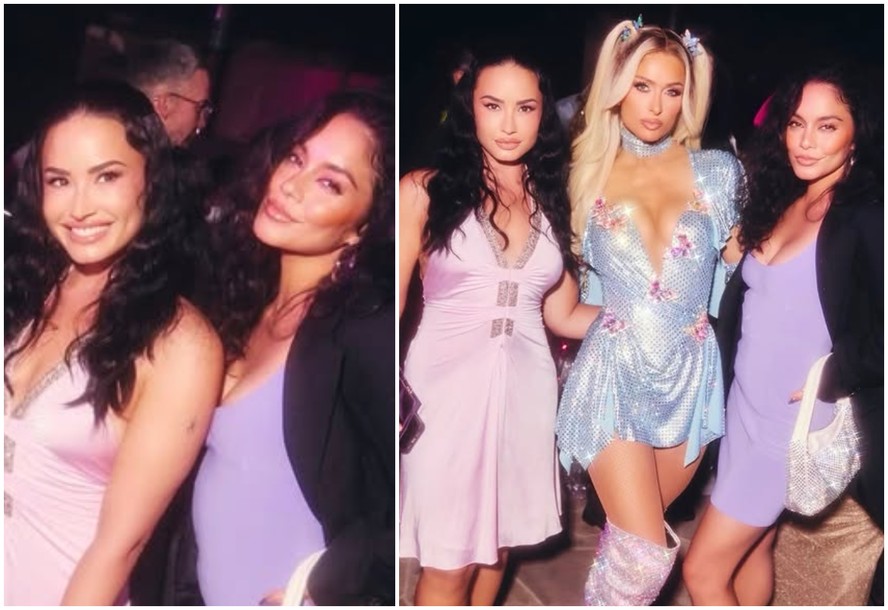 Demi Lovato, Vanessa Hudgens e Paris Hilton