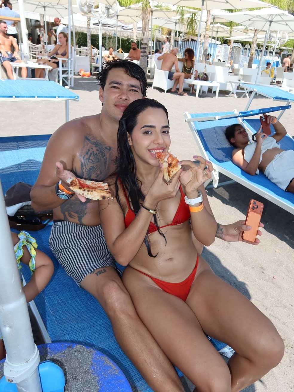 Mirella Santos com esposo Gabriel Farias — Foto: Reprodução/Instagram