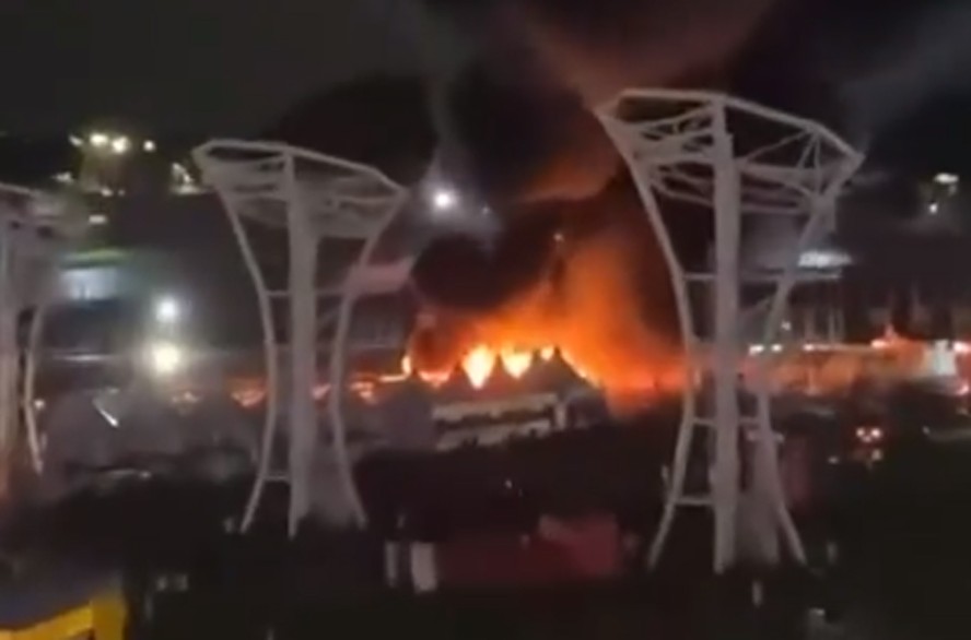 Incêndio atinge Autódromo de Interlagos, palco do Lollapalooza Brasil