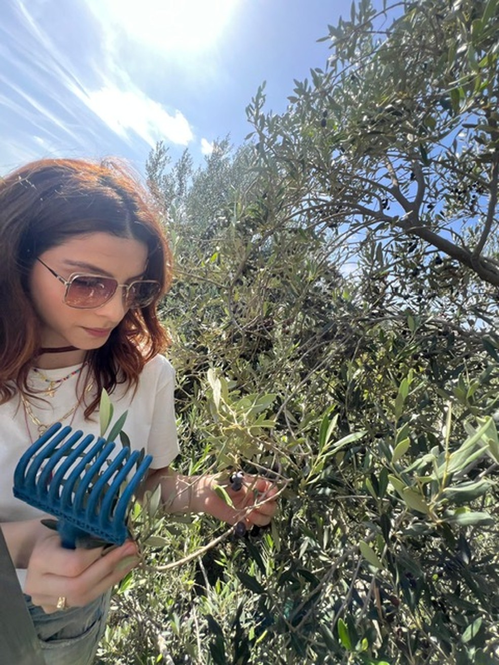 Giselle Batista na Tunísia — Foto: Acervo pessoal